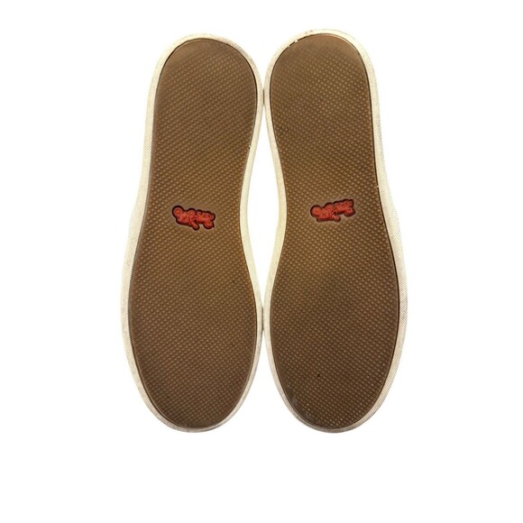 Coach Red Embossed Slip-On Sneakers Women’s Sz 7.5 B - Picture 3 of 7